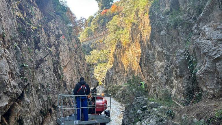 Más avances en las obras en Los Cañones