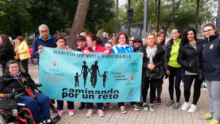 Caminata por la salud en Porcuna