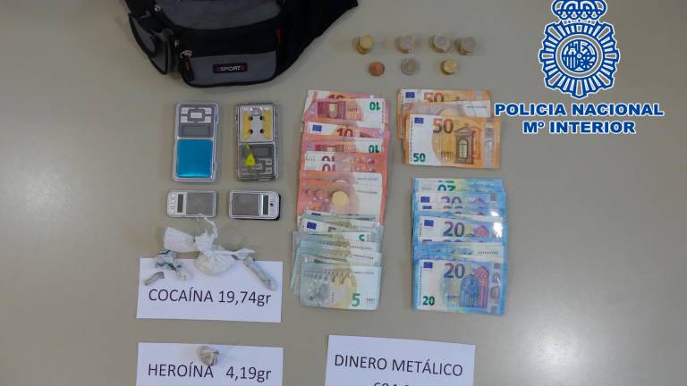 La Policía Nacional desmantela un punto de venta de sustancias estupefacientes en Úbeda