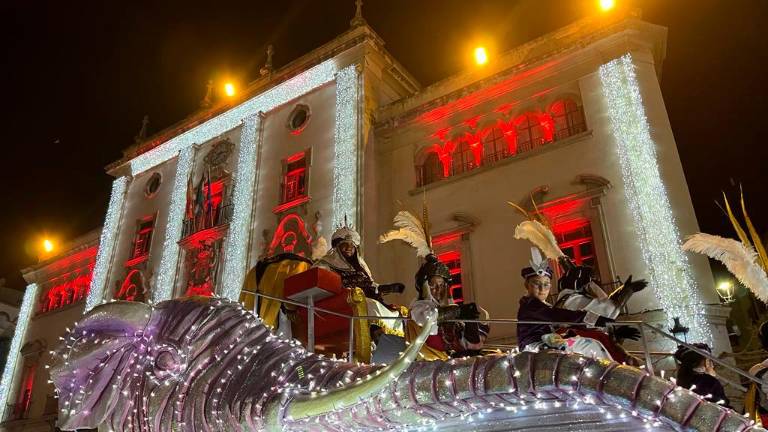 Pasajes de la gran cabalgata de Reyes de Jaén