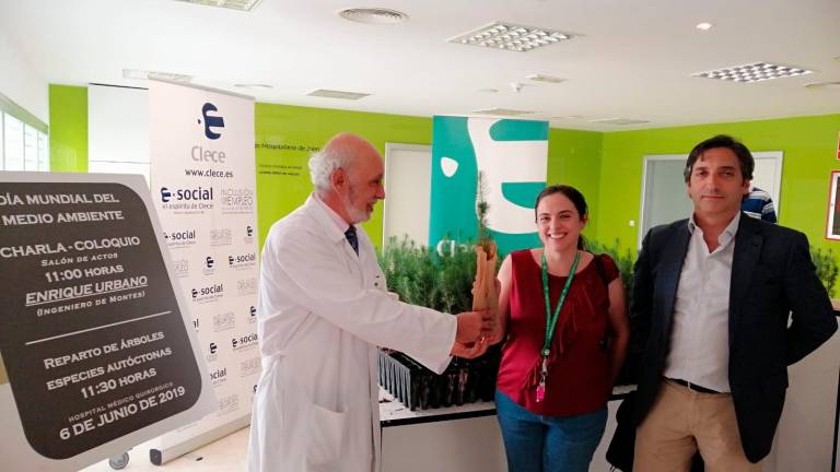 Celebración del Día del Medio Ambiente en el hospital y el colegio Jesús y María