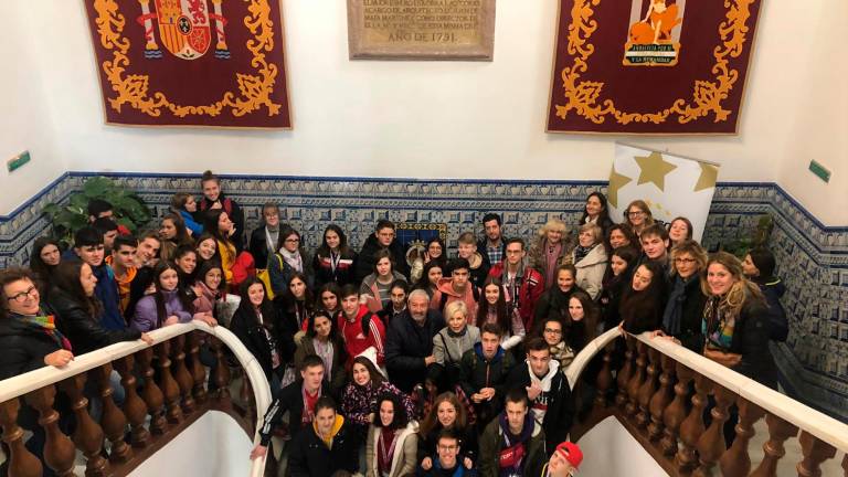 Los alumnos del “Erasmus Dream” visitan el municipio
