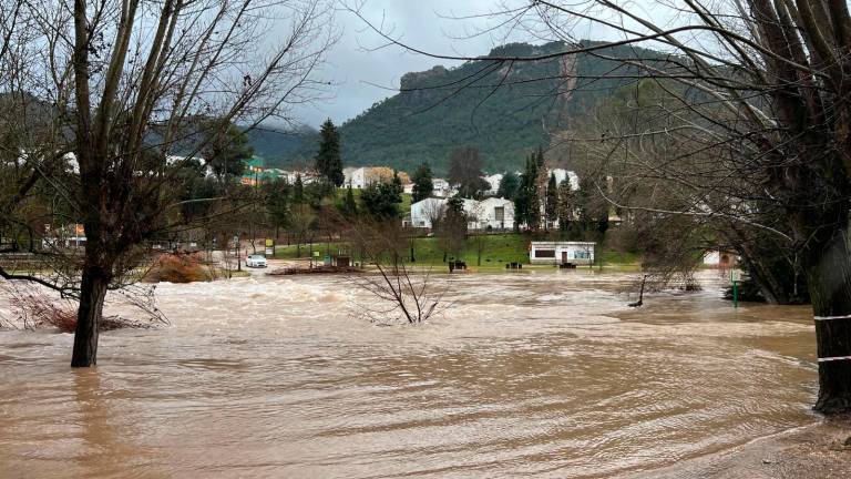 La crecida del Guadalquivir incomunica a los vecinos de Coto Ríos