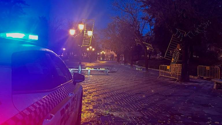 Actos vandálicos en el Parque Municipal de Torredonjimeno