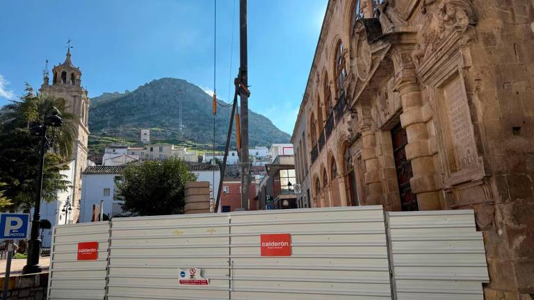 El edificio del Ayuntamiento de Martos encara la recta final de sus obras