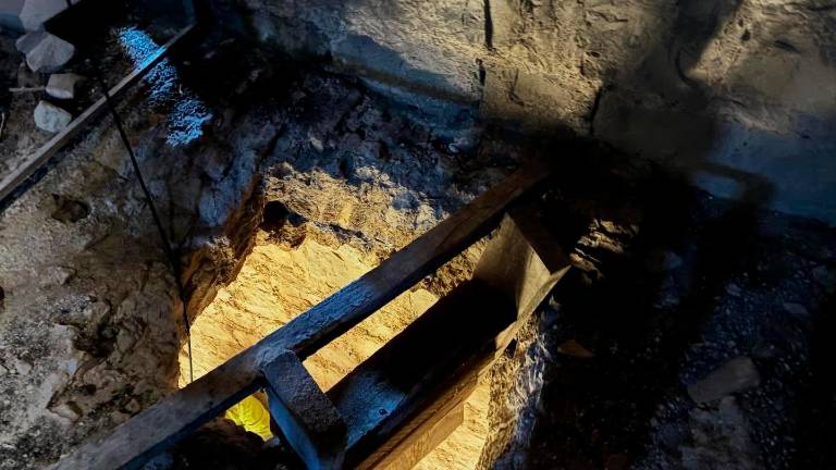 Hallazgo en el interior de la torre del homenaje de un castillo de Jaén
