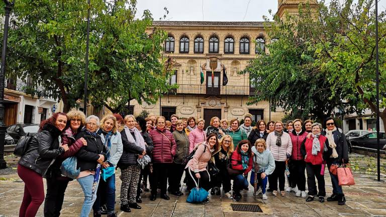 Las fuensanteñas visitan Alcalá la Real
