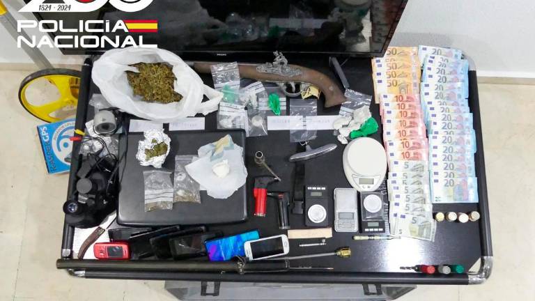 Tres detenidos en Úbeda por el tráfico de drogas en casas en ruinas