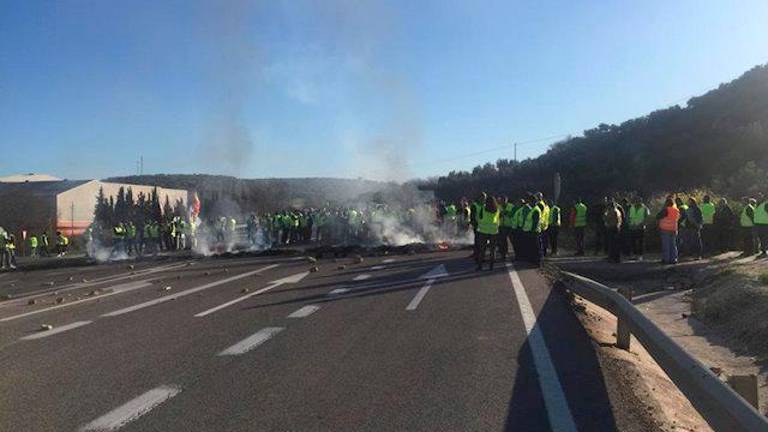 Vuelve la normalidad a las carreteras tras levantarse todos los cortes por las protestas