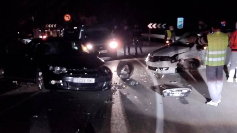 Accidente de tráfico en Los Villares
