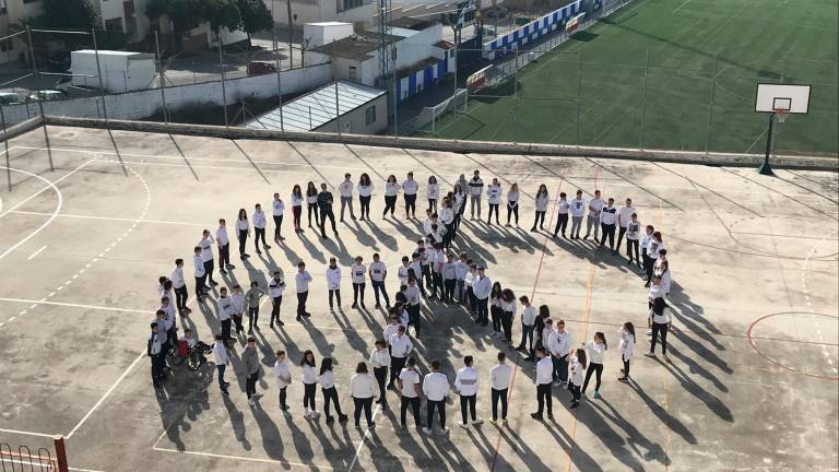 Escolares fuensanteños celebran el Día de la Paz