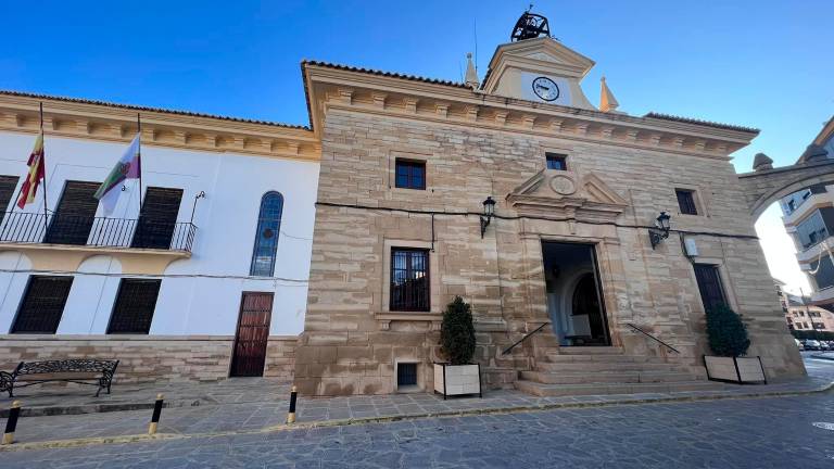 Fachada del Ayuntamiento de Porcuna 