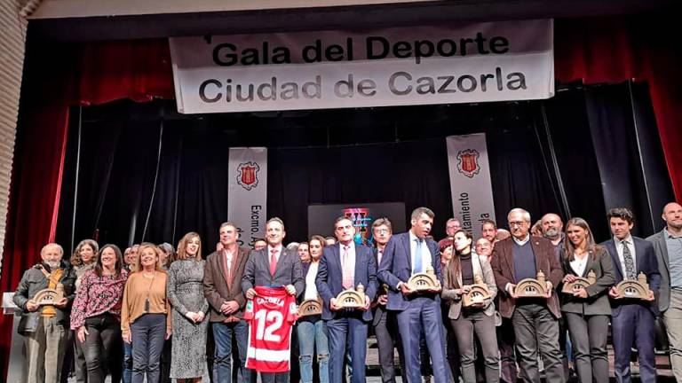 Gregorio Manzano, Manuel Pancorbo, Estudio Estadio y el Granada CF, galardonados en la VI Gala del Deporte de Cazorla