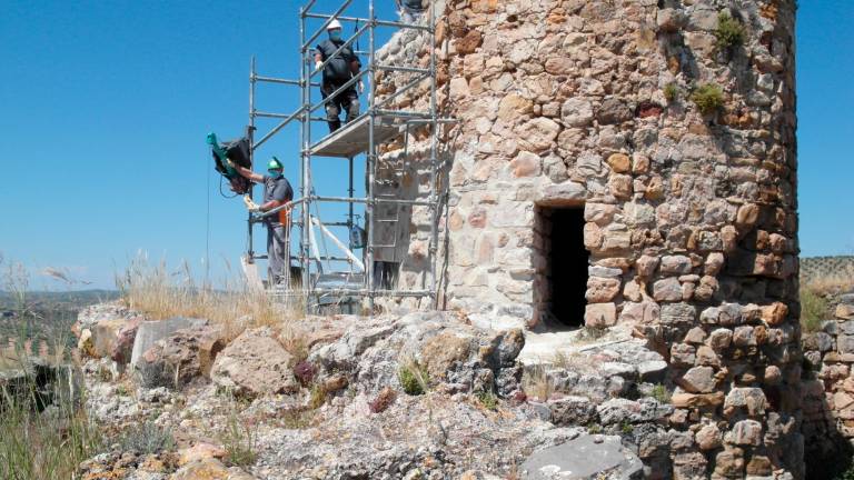 Las obras del Castillo del Berrueco acabarán en julio