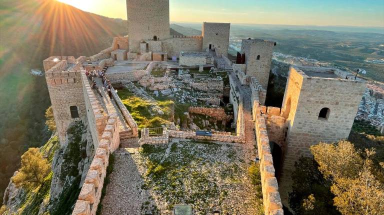 <i>Castillo de Santa Catalina. Archivo. / Ayuntamiento de Jaén.</i>