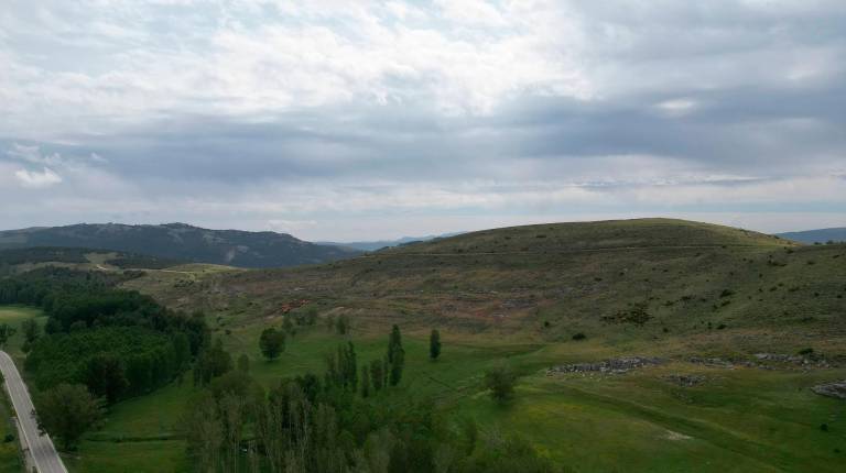 <i>Imagen de Cañada Hermosa desde el aire. / Diario JAÉN. </i>
