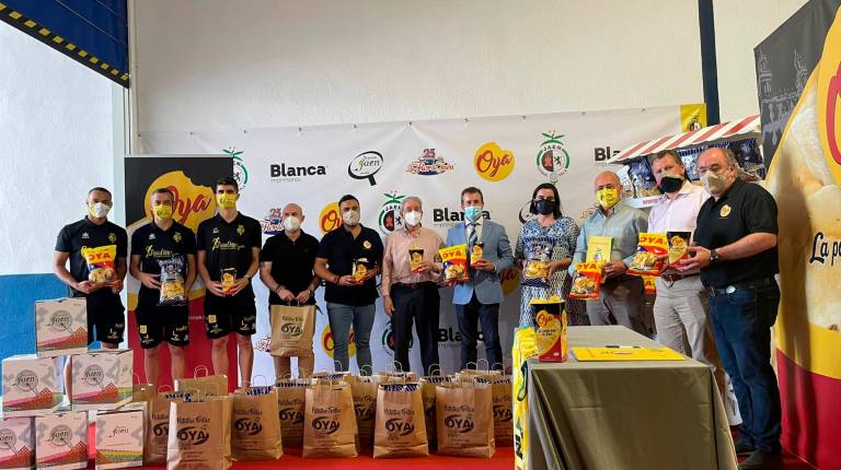 Patatas Oya se suma al proyecto del Jaén Paraíso Interior FS