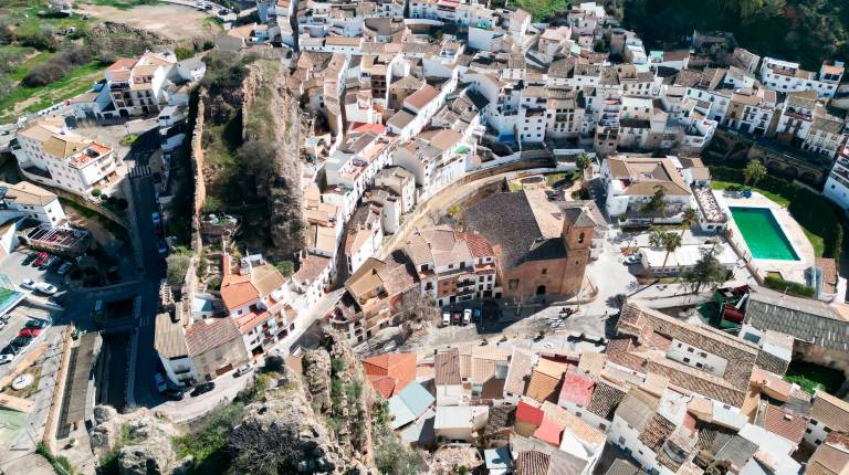 <i>El municipio de Cambil a vista de pájaro. / Diario JAÉN. </i>