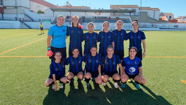 Fútbol 11 femenino en La Victoria con el partido Inter-Atlético Jaén