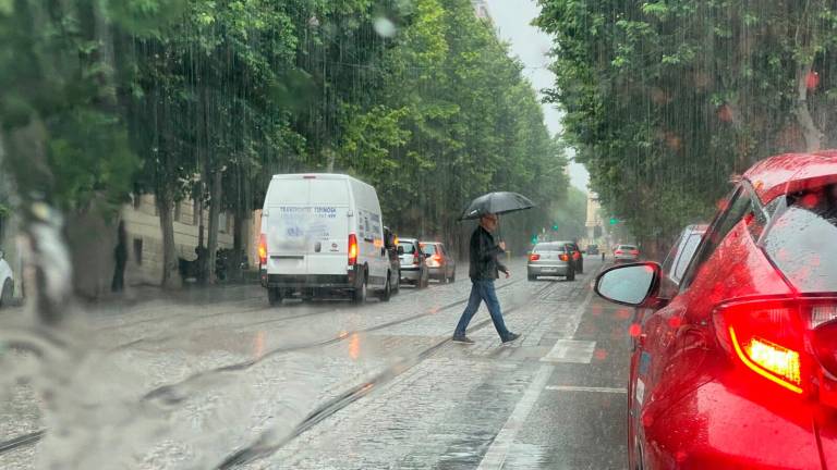 Aviso naranja por lluvias y viento en toda la provincia
