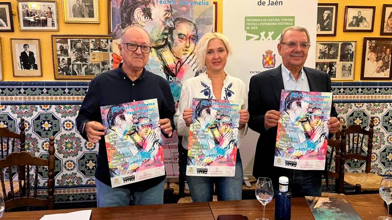 Alfonso Ibáñez, María Espejo e Isidro Cabrera. / Álvaro Guzguti / Diario JAÉN.