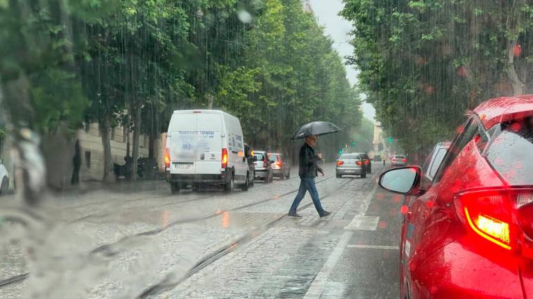 Un miércoles gris y lluvioso de principio a fin