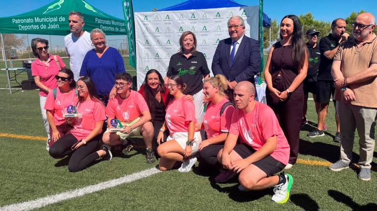 <i>Tras la finalización de la jornada de Champions League por la Salud Mental. / Junta de Andalucía. </i>