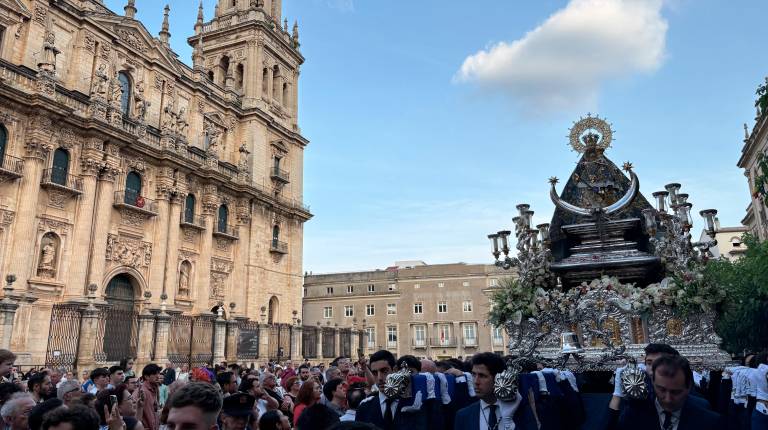<i>Procesión en honor a la Virgen de la Capilla, en imagen de archivo. / Elisabeth Ruiz / Diario JAÉN. </i>