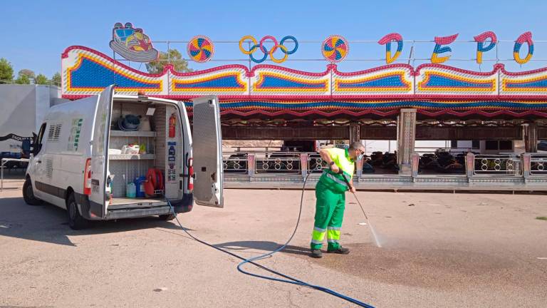 El Ayuntamiento reforzará los equipos de limpieza en las fiestas de San Lucas