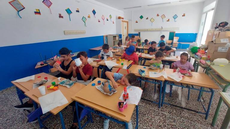 Más de 500 menores de zonas desfavorecidas reciben atención durante el verano en Jaén