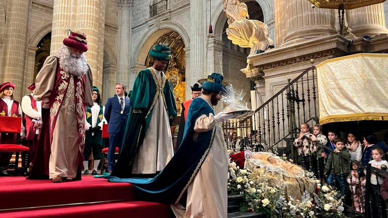 Cálido recibimiento a Melchor, Gaspar y Baltasar en Jaén