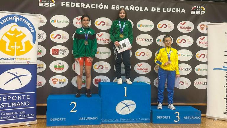 El Power de Torredelcampo abandera la lucha jiennense con 9 medallas en el Nacional