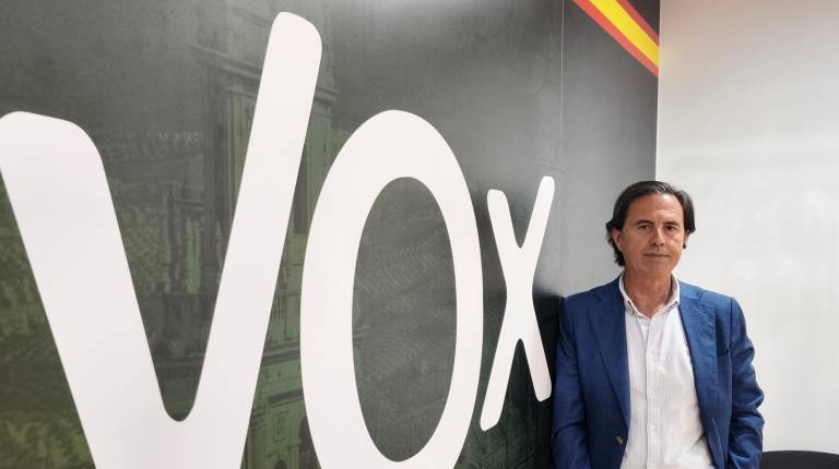 <i>Benito Morillo Alejo, candidato número uno de Vox al Parlamento andaluz. / Fotografías: Agustín Muñoz / Diario JAÉN.</i>