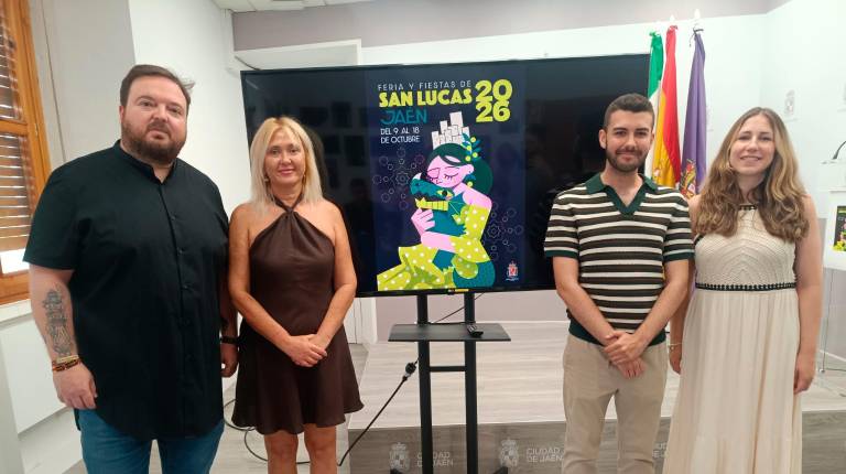 <i>Presentación del cartel de la Feria de San Lucas. / Ayuntamiento de Jaén.</i>