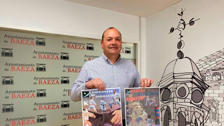Kárate joven en Baeza con el Trofeo Kumite de Andalucía