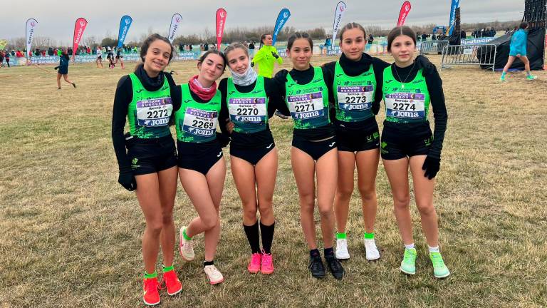 El Unicaja ofrece su mejor imagen en el Campeonato de España de Campo a Través