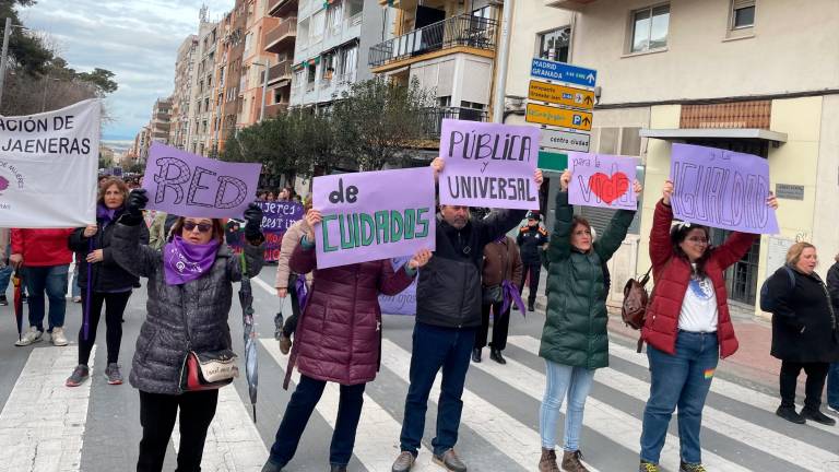 Manifestación del 8M en Jaén: Una lucha más viva que nunca