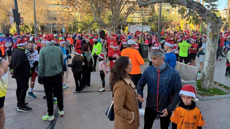 Quinientos corredores participan en la XXIX Subida al Castillo de Santa Catalina