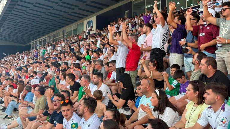 Así celebraron afición y jugadores el pase a la final por el ascenso en La Victoria