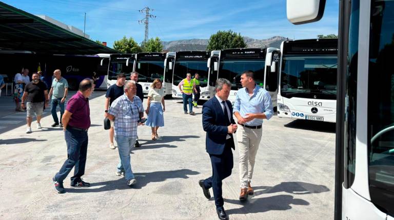 Siete nuevos autobuses para modernizar la flota de Alsa en Jaén