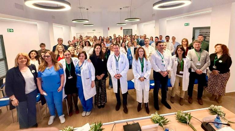 <i>Celebración del Día de la Enfermería en el Hospital de Úbeda. / Junta de Andalucía.</i>
