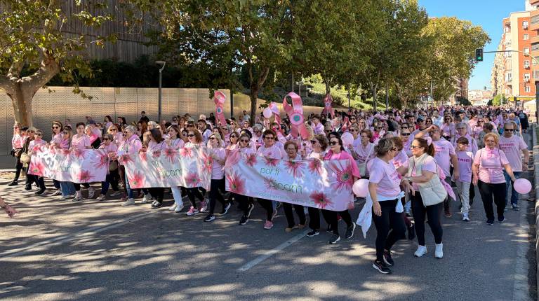 <i>XIV marcha contra el cáncer de mama. / Ana Isabel Bravo / Diario JAÉN. </i>