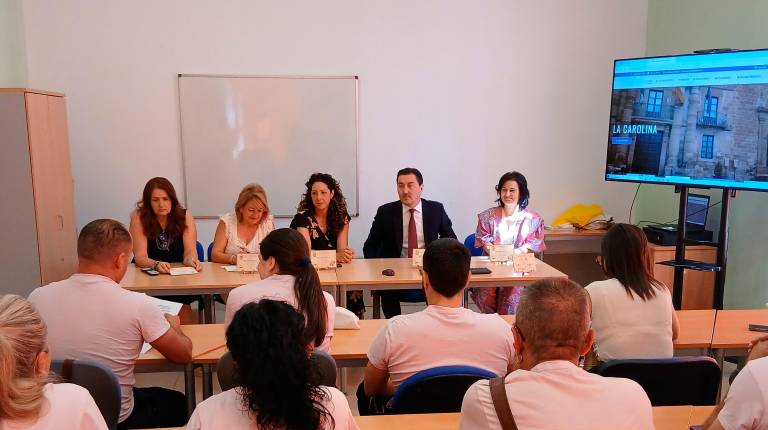 <i>Ana Mata clasusura el programa en La Carolina. / Junta de Andalucía.</i>