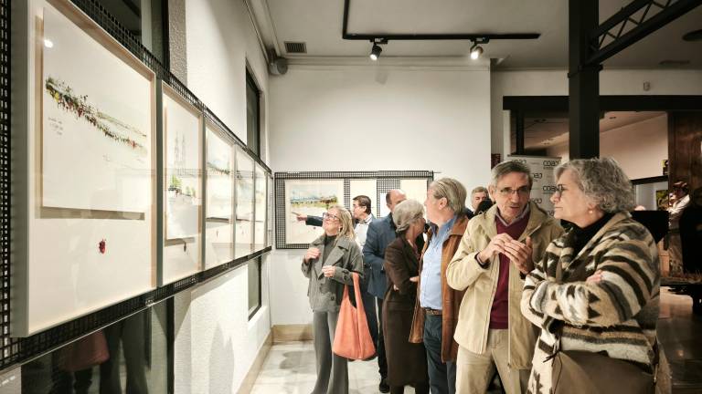 El arquitecto Alfonso Rodríguez muestra su obra “Trazos de sal y piedra”