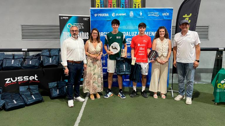 La provincia deja su sello en el Circuito Andaluz de Pádel en la capital