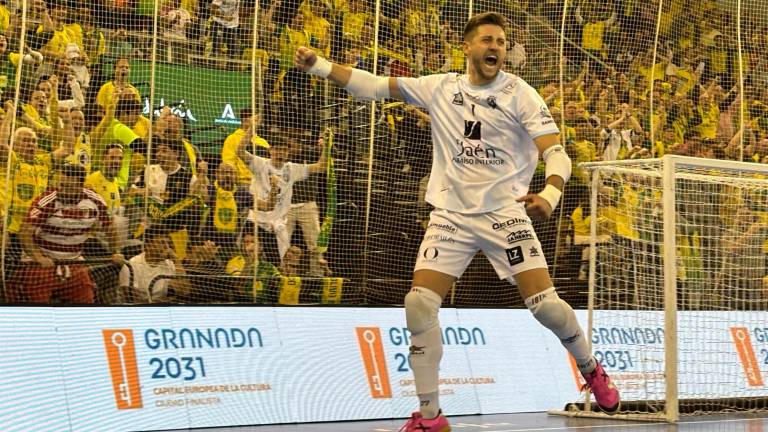 Carlos Espíndola, portero de leyenda en el Jaén Paraíso Interior