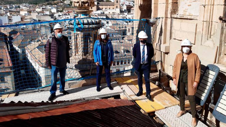 La reparación de las cubiertas de la Catedral, al ritmo previsto