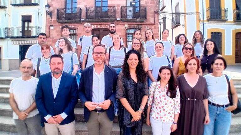 Una treintena de desempleados de Santisteban del Puerto comienzan a formarse en jardinería