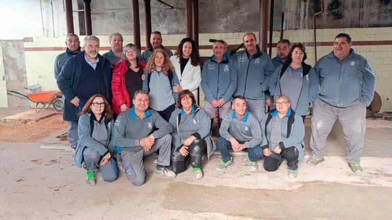 Una quincena de desempleados de Arroyo del Ojanco se especializan en construcción