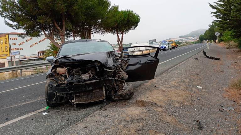 Un accidente en Alcalá la Real deja dos heridos graves